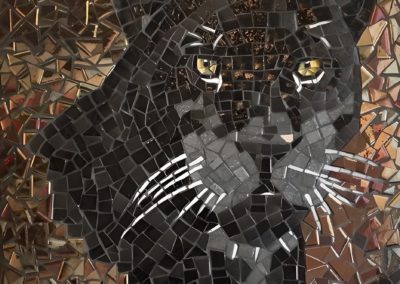 Mosaique - Panthere - Christine Louchet