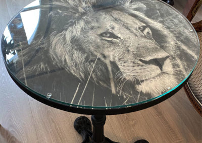 Objet - Table de Bristrot Lion - Gabriel Beghi