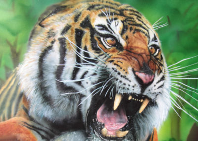 Peinture-Tigre-Bengale-Laurent-BRUN-Artiste-Animalier