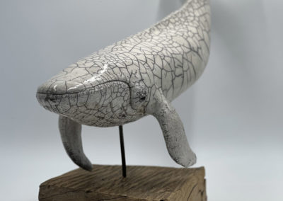 Sculpture - Baleine - Sylvie Bourdeau