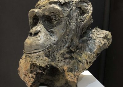 Sculpture - Chimpanze - Francine Mellier