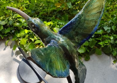 Sculpture - Colibri 2 - Marie-Helene Texier Horschitz