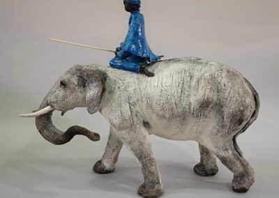 Sculpture - Elephant - Anne de Sauveboeuf