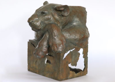 Sculpture-Elephants-Lionne-Melancolie-Bodin-Artiste-Animalier.
