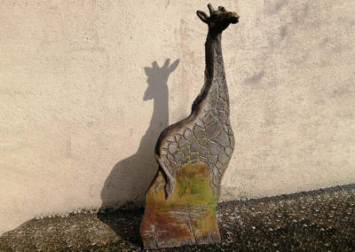 Sculpture-Girafe-Grand-Mâle-Girafe-Auriac-Artiste-Animalier