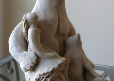 Sculpture - Ours et danseuse - Fabien Garcin