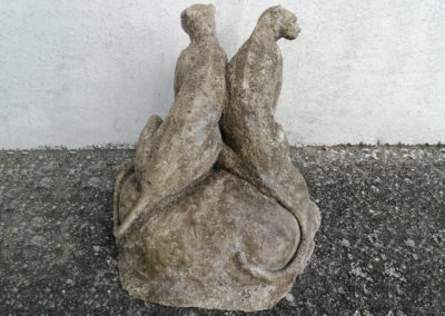 Sculpture-Pantheres-Les-Sentinelles-2-Auriac-Artiste-Animalier