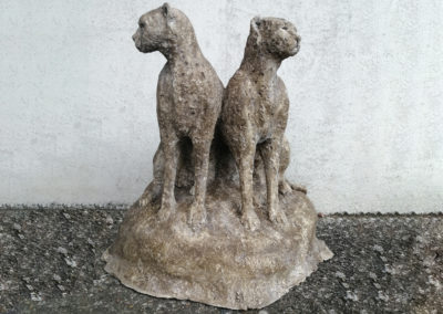 Sculpture-Pantheres-Les-Sentinelles-Auriac-Artiste-Animalier