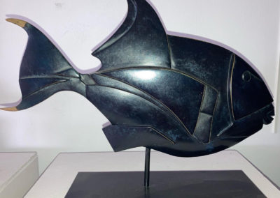 Sculpture - Poisson 3 - Bernard Frigiere