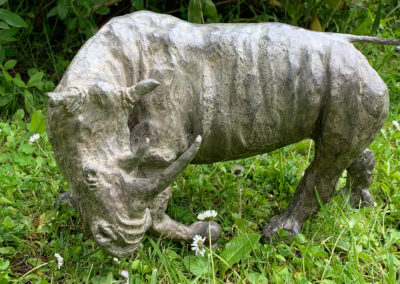 Sculpture-Rhino-Kanengieser-Artiste-Animalier
