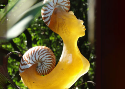 Sculpture - Sirene serpent des Mers - Juli - Artiste Animalier